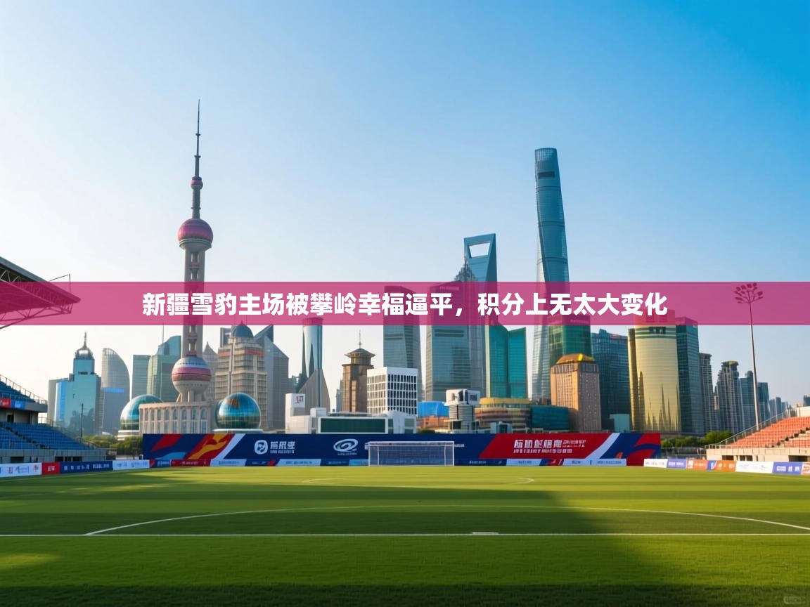 开云体育app下载官网-新疆雪豹主场被攀岭幸福逼平，积分上无太大变化  第4张